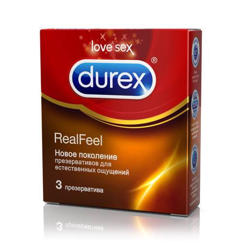 Изображение товара Презерватив durex realfeel №3 Презерватив durex realfeel №3 фотография